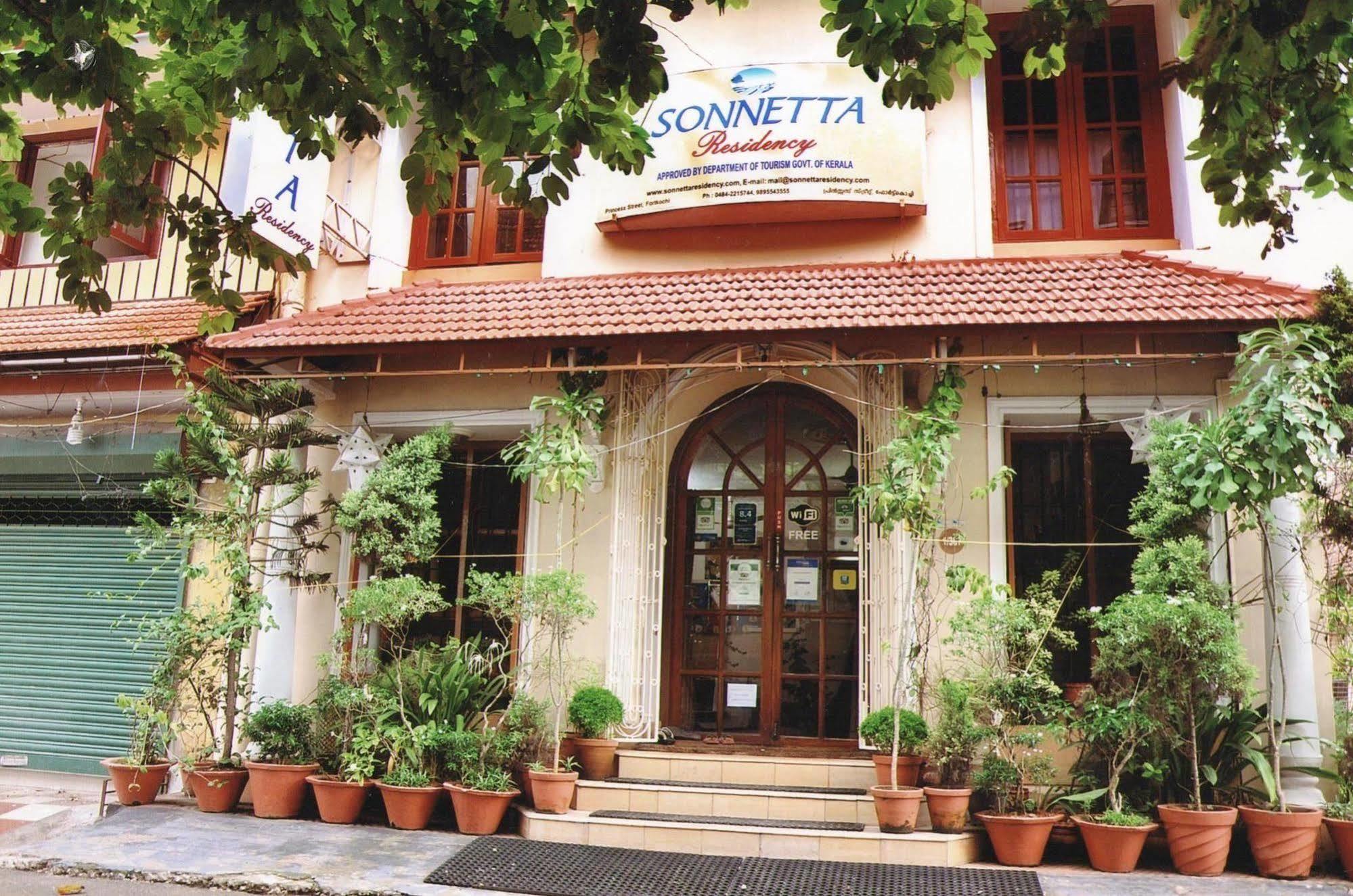 Bed and Breakfast Sonnetta Residency Kochi Exterior foto
